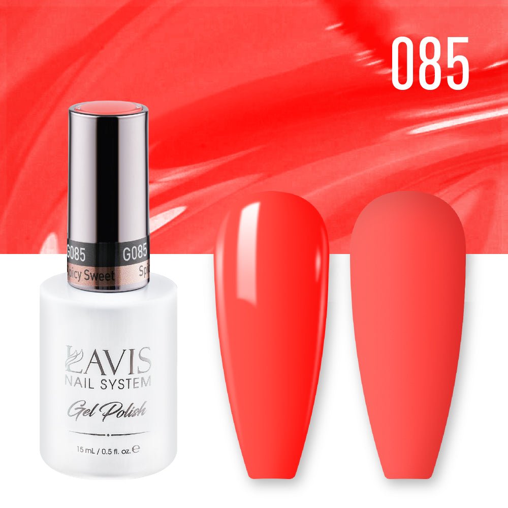 Lavis Gel Nail Polish Duo - 085 Spicy Sweet - DTK Nail Supply