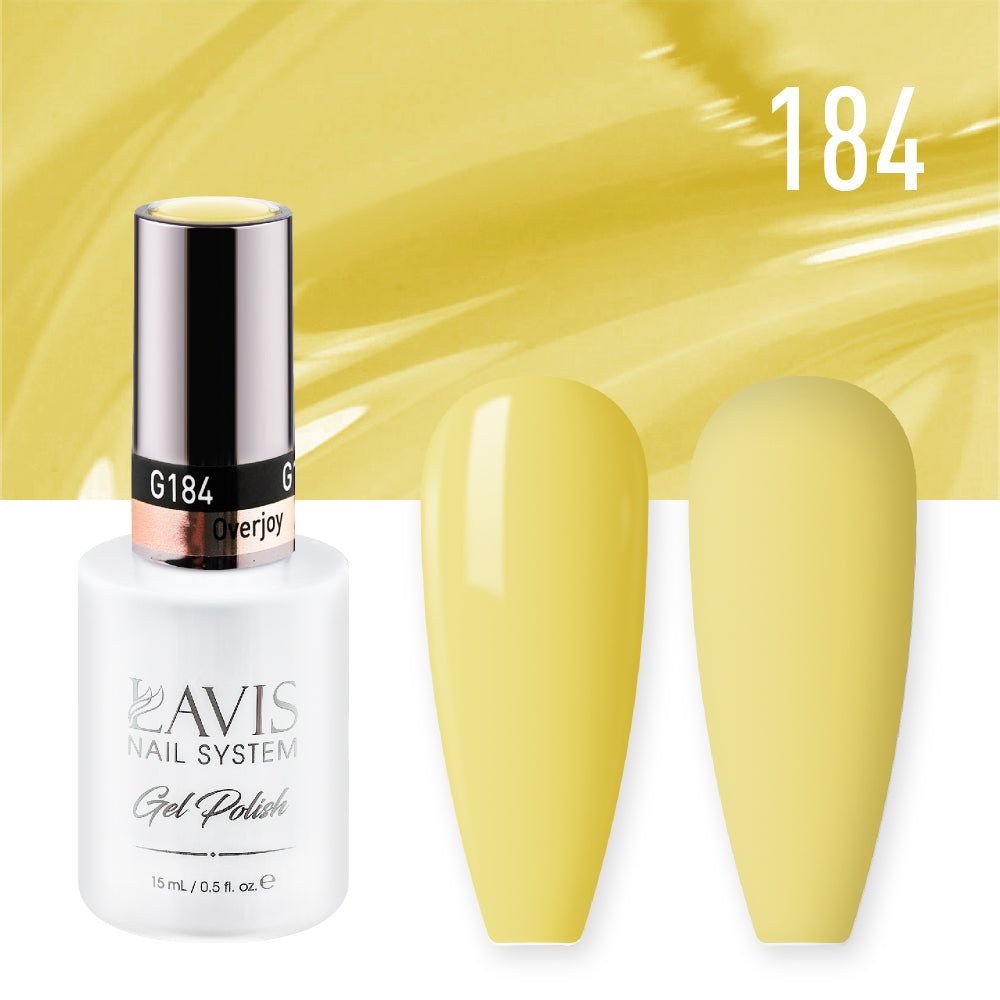 Lavis Gel Nail Polish Duo - 184 Overjoy - DTK Nail Supply