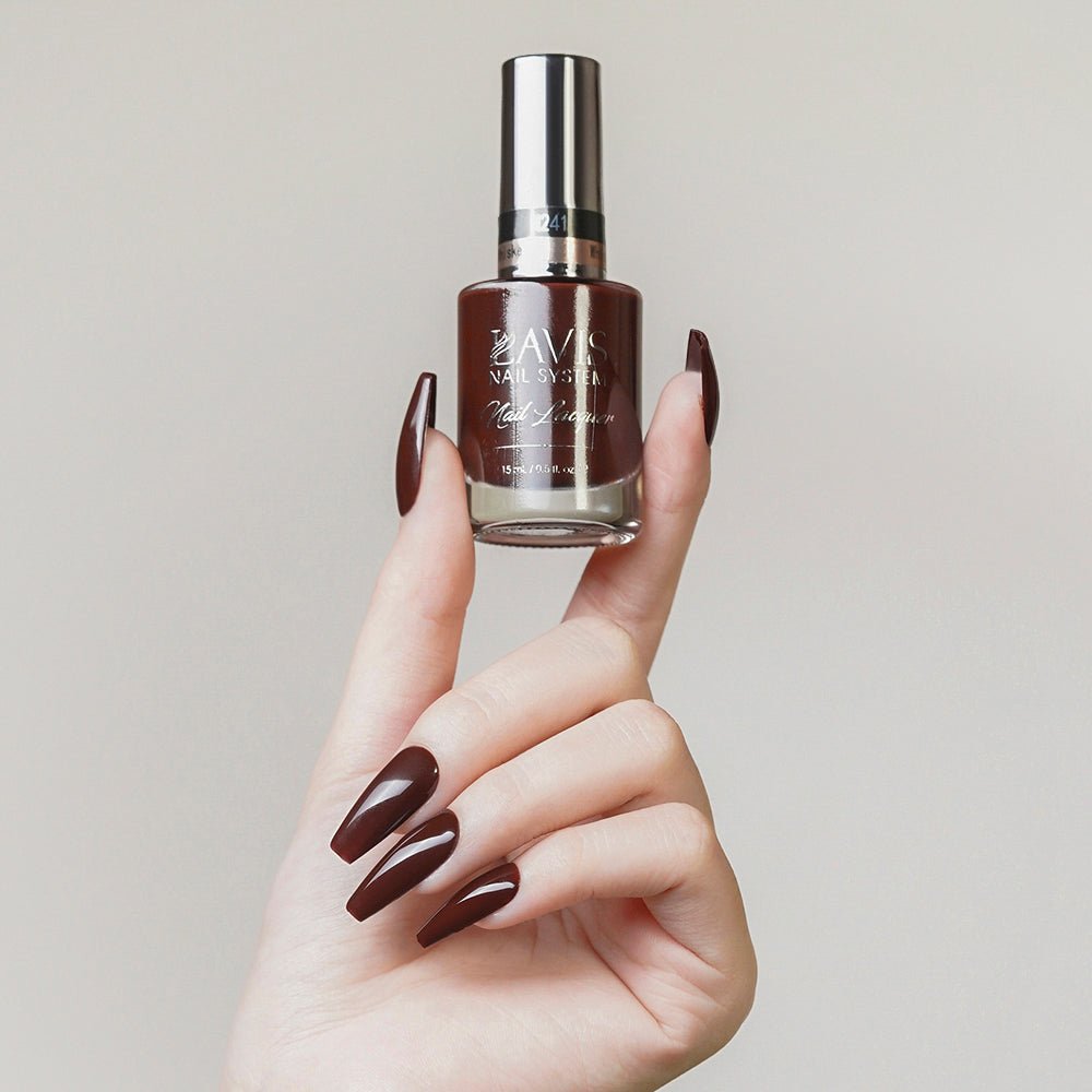 Lavis Gel Nail Polish Duo - 241 Whiskey - DTK Nail Supply