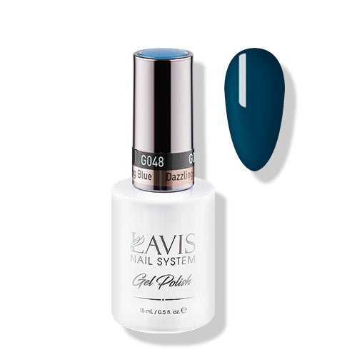 Lavis Gel Polish 048 - Dazzling Blue - DTK Nail Supply