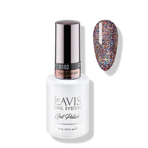 Lavis Gel Polish 102 - Kaleidoscope - DTK Nail Supply