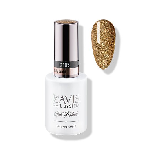 Lavis Gel Polish 105 - All That Is Gold - DTK Nail Supply