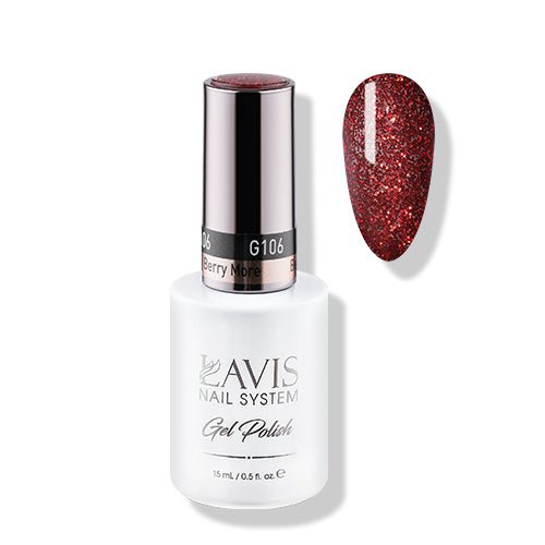 Lavis Gel Polish 106 - Berry More - DTK Nail Supply