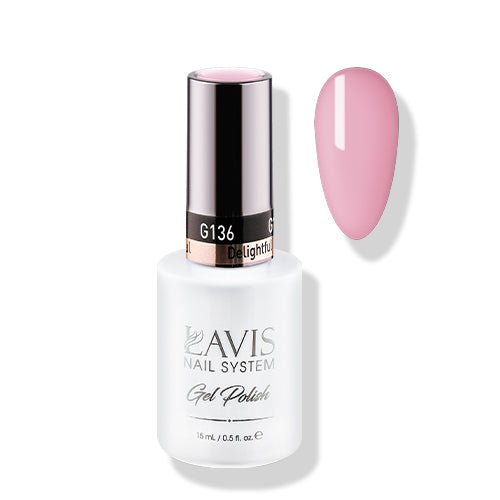 Lavis Gel Polish 136 - Delightful - DTK Nail Supply