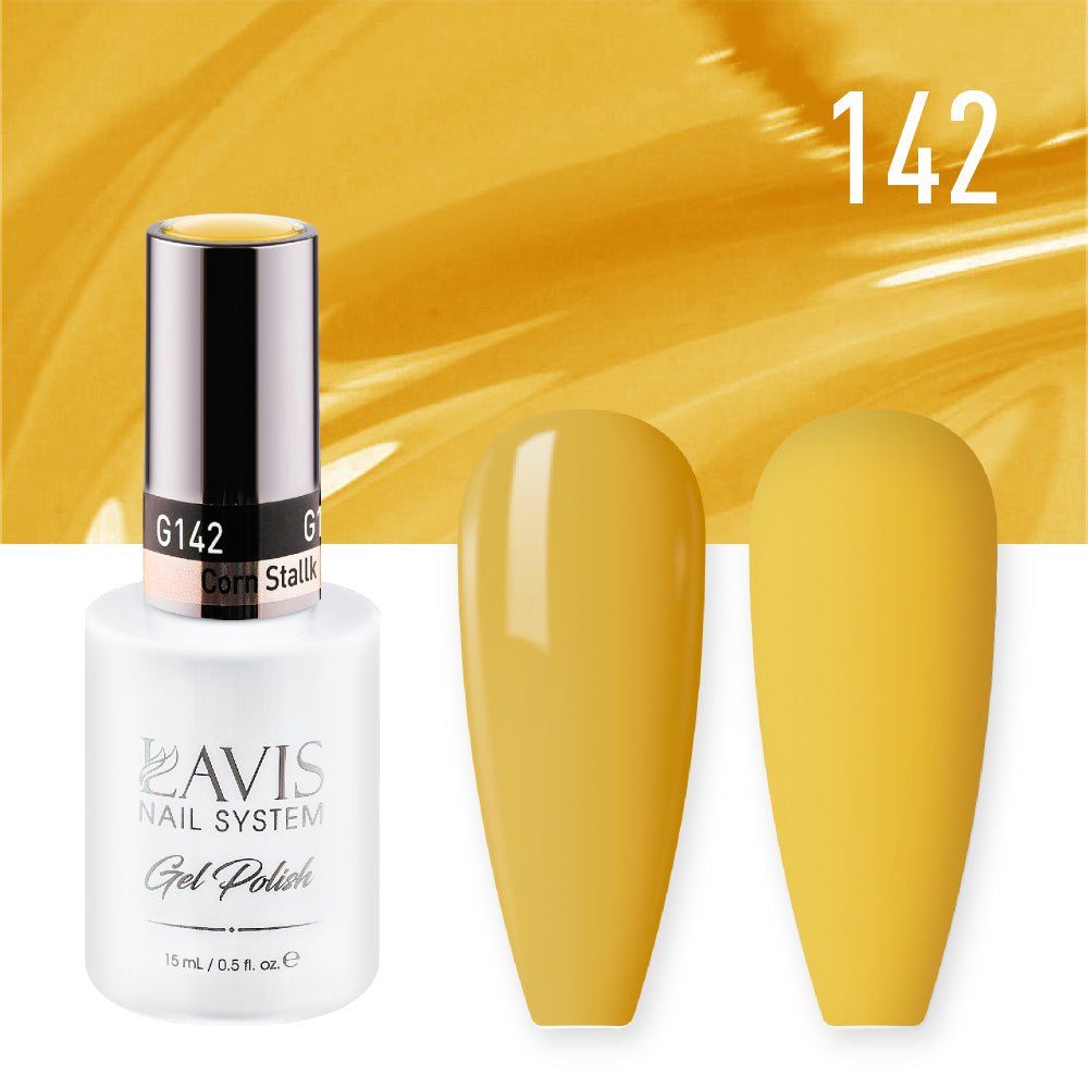 Lavis Gel Polish 142 - Corn Stallk - DTK Nail Supply
