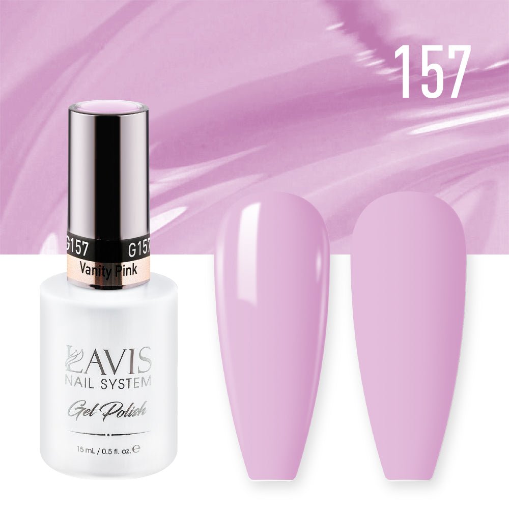 Lavis Gel Polish 157 - Vanity Pink - DTK Nail Supply