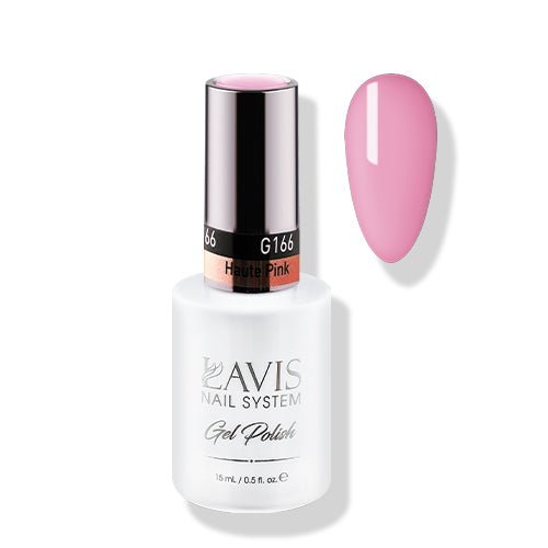 Lavis Gel Polish 166 - Haute Pink - DTK Nail Supply