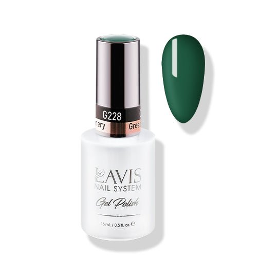 Lavis Gel Polish 228 - Greenery - DTK Nail Supply