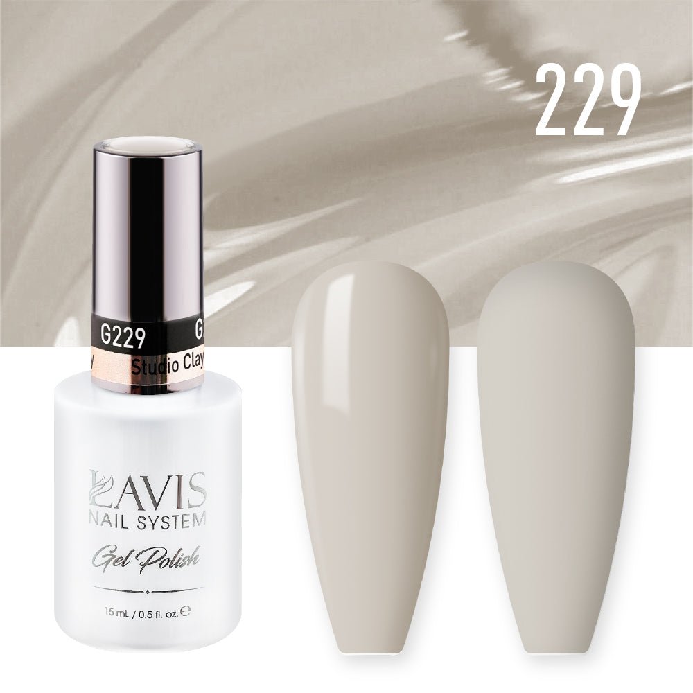 Lavis Gel Polish 229 - Studio Clay - DTK Nail Supply