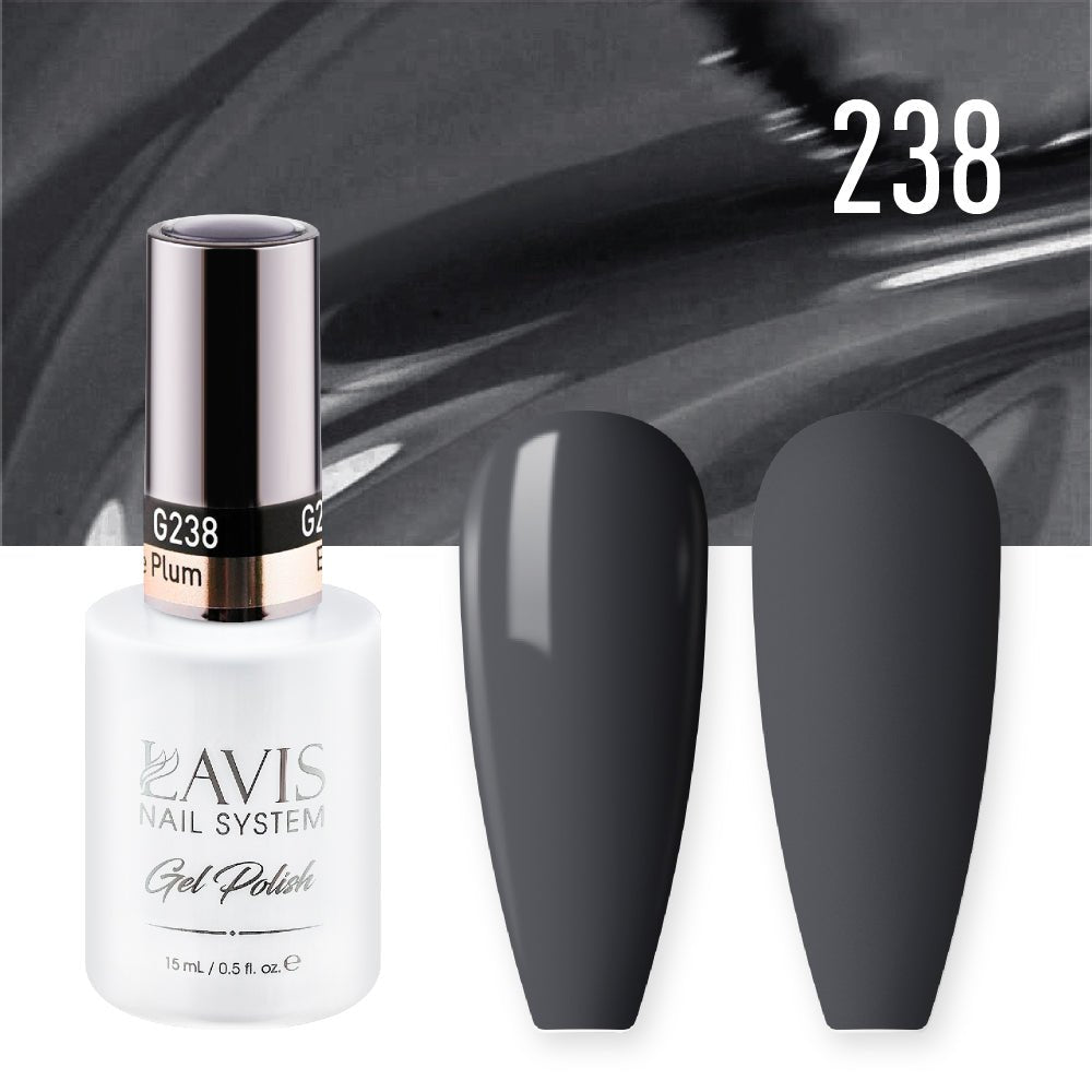 Lavis Gel Polish 238 - Expressive Plum - DTK Nail Supply