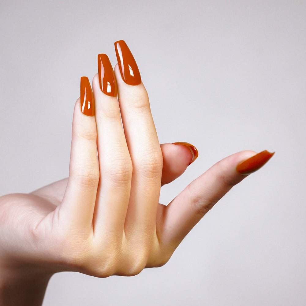 Lavis Gel Polish 244 - Mahogany - DTK Nail Supply