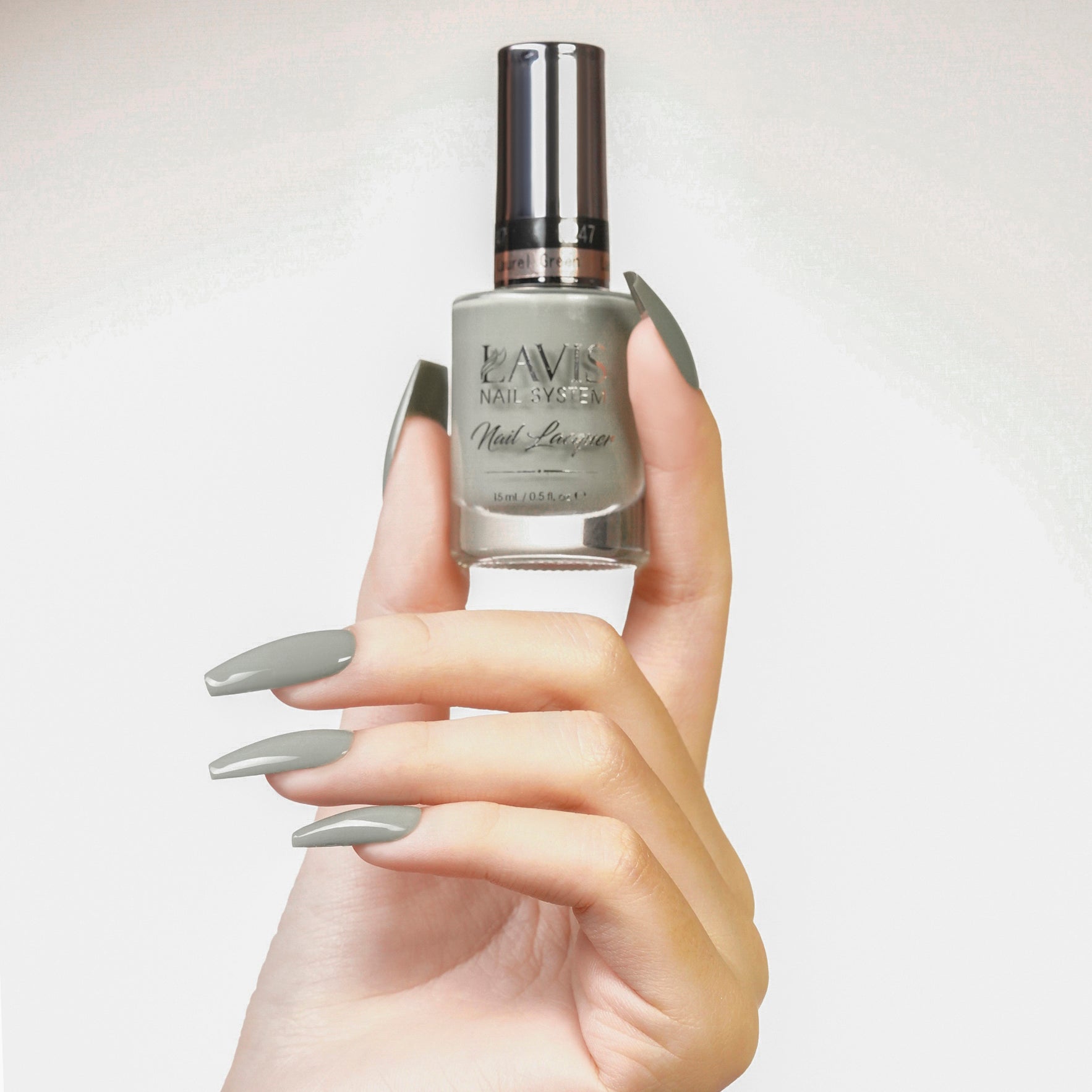 Lavis Gel Polish 247 - Moss Laurel Green - DTK Nail Supply