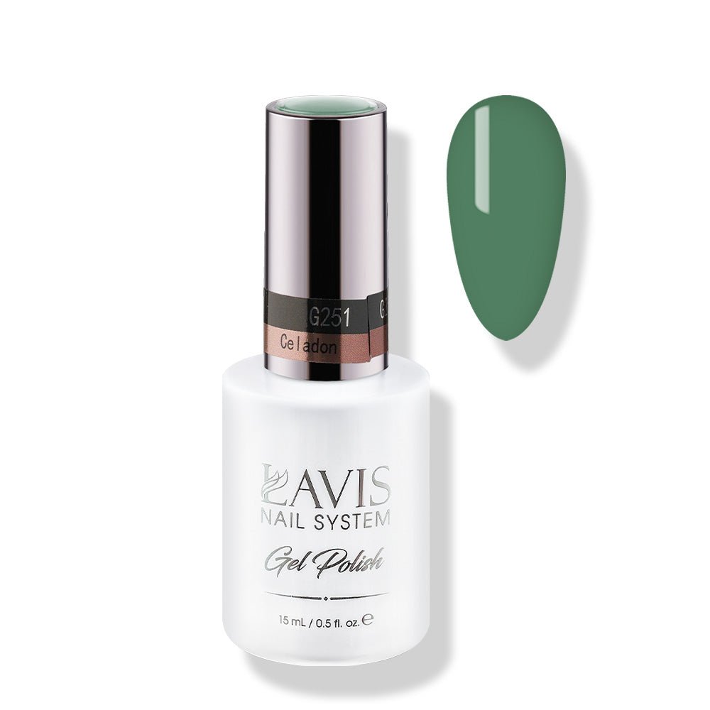 Lavis Gel Polish 251 - Celadon - DTK Nail Supply