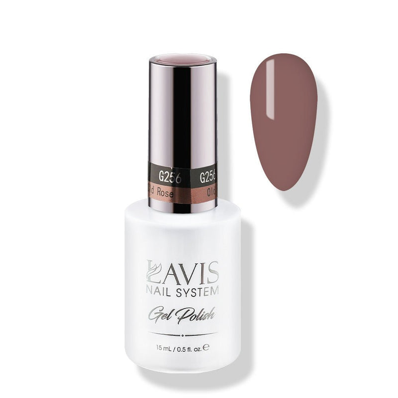 Lavis Gel Polish 256 - Old Rose - DTK Nail Supply