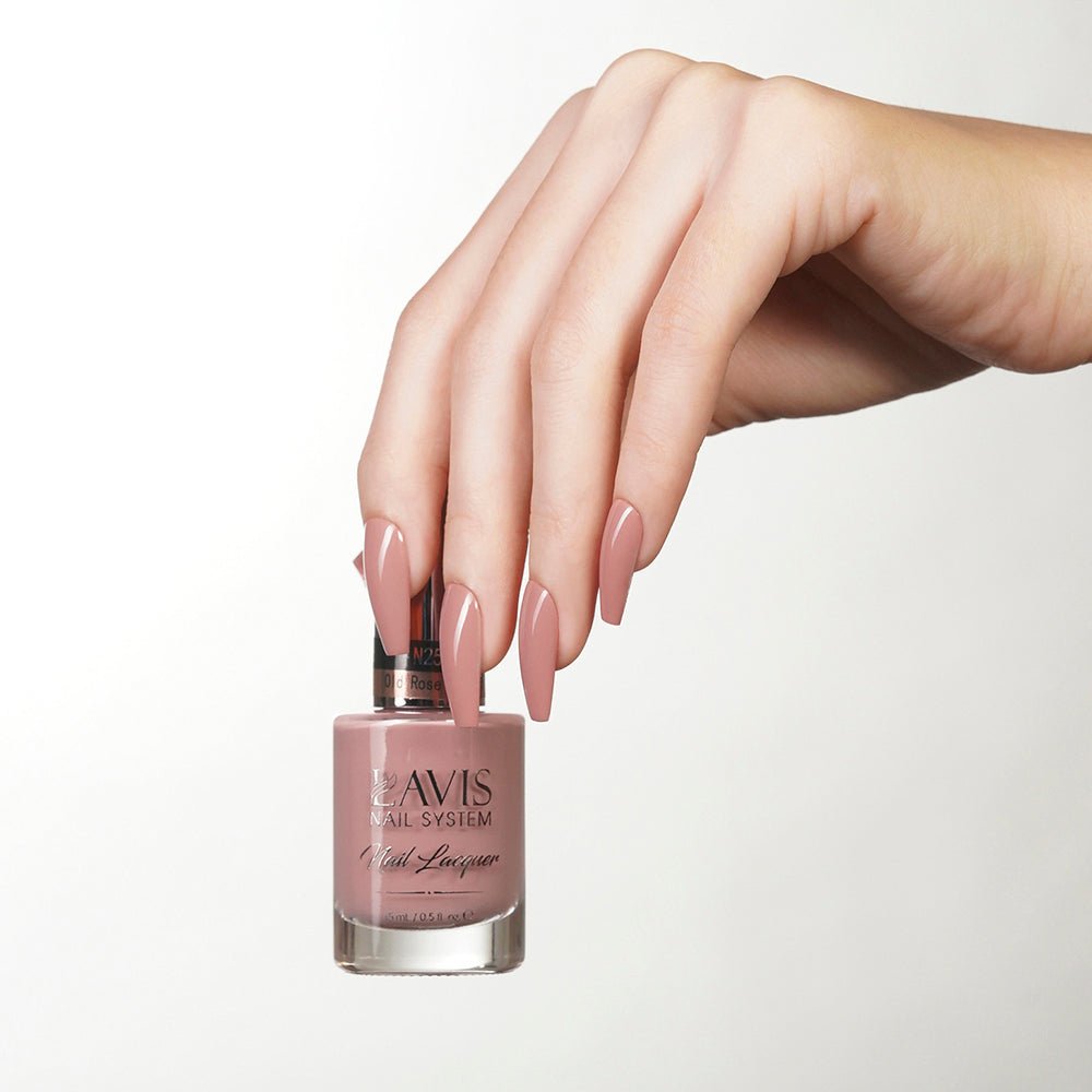 Lavis Gel Polish 256 - Old Rose - DTK Nail Supply