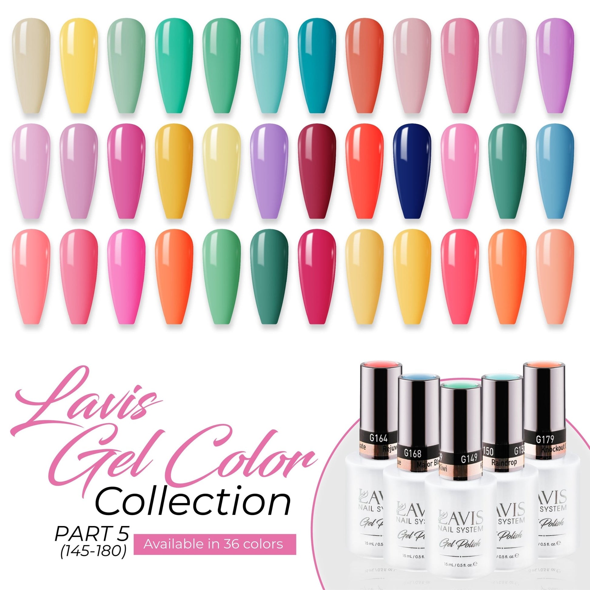 Lavis Gel Polish Part 5 - DTK Nail Supply