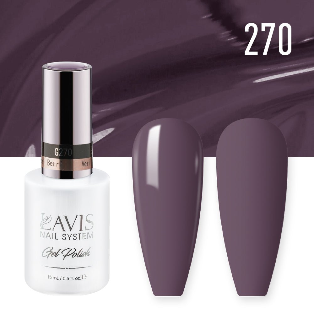 Lavis Gel Polish Part 8 (24 Colors): 253 - 276 - DTK Nail Supply