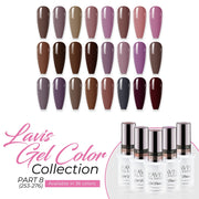 Lavis Gel Polish Part 8 (24 Colors): 253 - 276 - DTK Nail Supply
