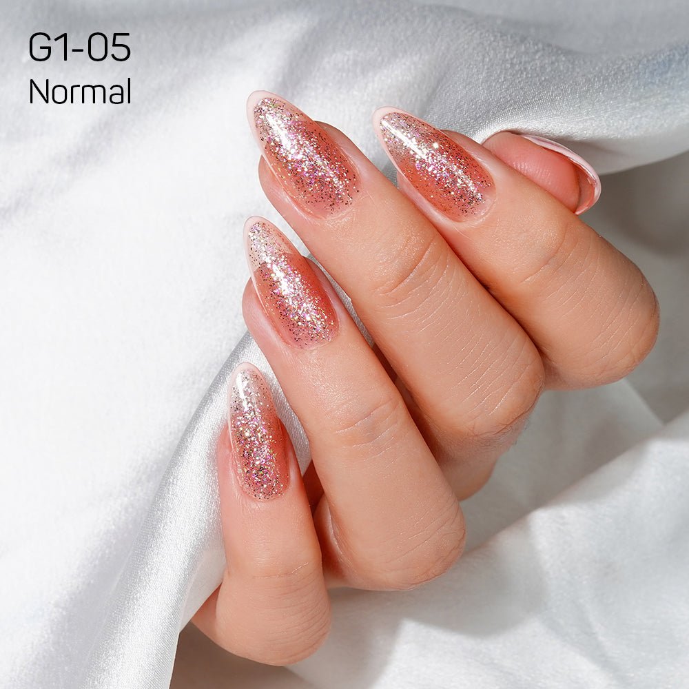 LAVIS Glitter G01 - 05 - Gel Polish 0.5 oz - Galaxy Collection - DTK Nail Supply