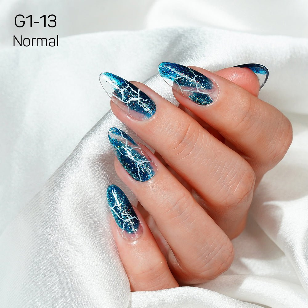 LAVIS Glitter G01 - 13 - Gel Polish 0.5 oz - Galaxy Collection - DTK Nail Supply