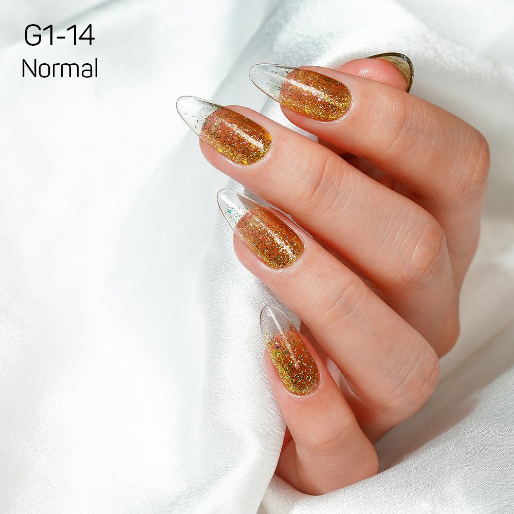 LAVIS Glitter G01 - 14 - Gel Polish 0.5 oz - Galaxy Collection - DTK Nail Supply