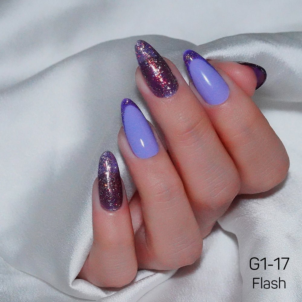 LAVIS Glitter G01 - 17 - Gel Polish 0.5 oz - Galaxy Collection - DTK Nail Supply