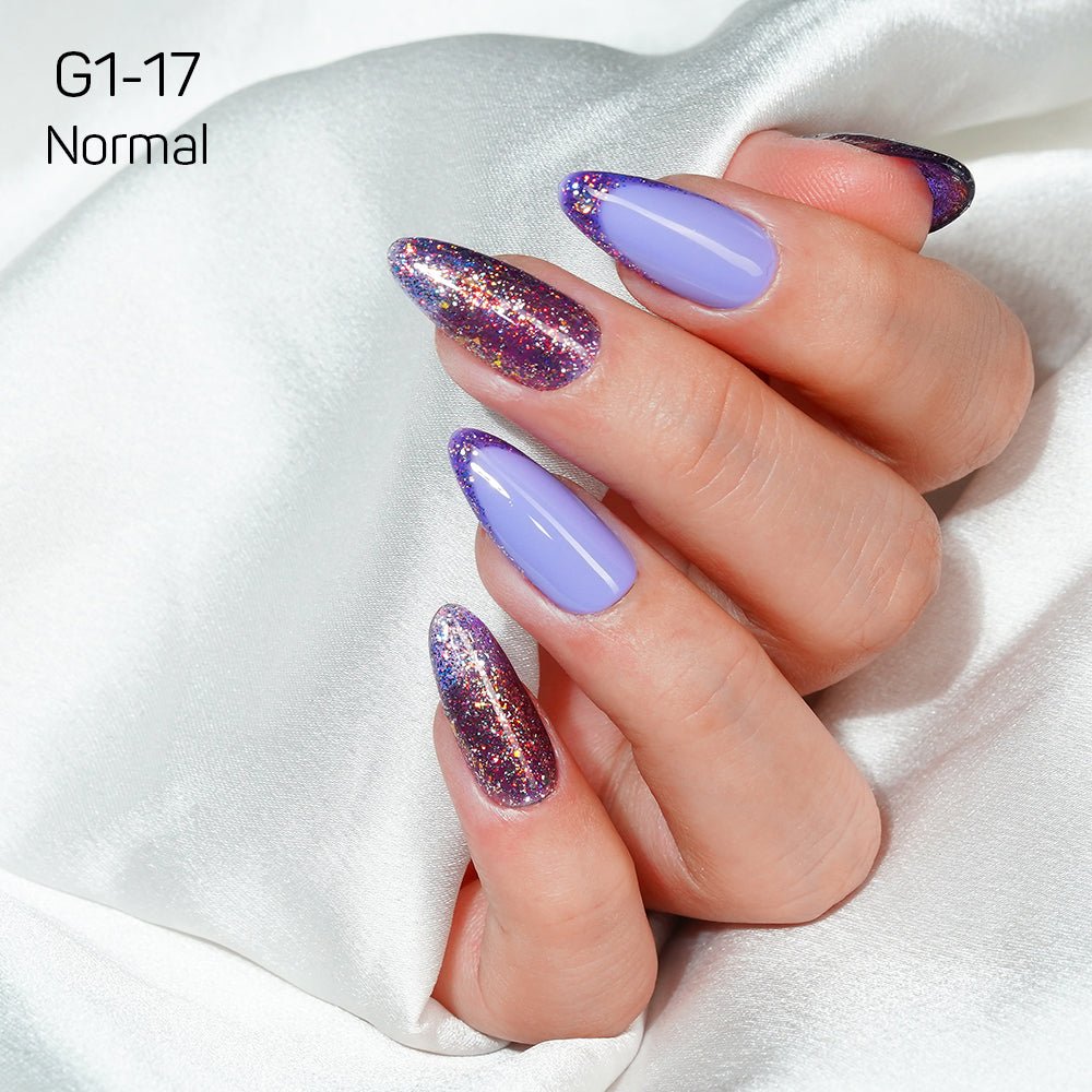 LAVIS Glitter G01 - 17 - Gel Polish 0.5 oz - Galaxy Collection - DTK Nail Supply