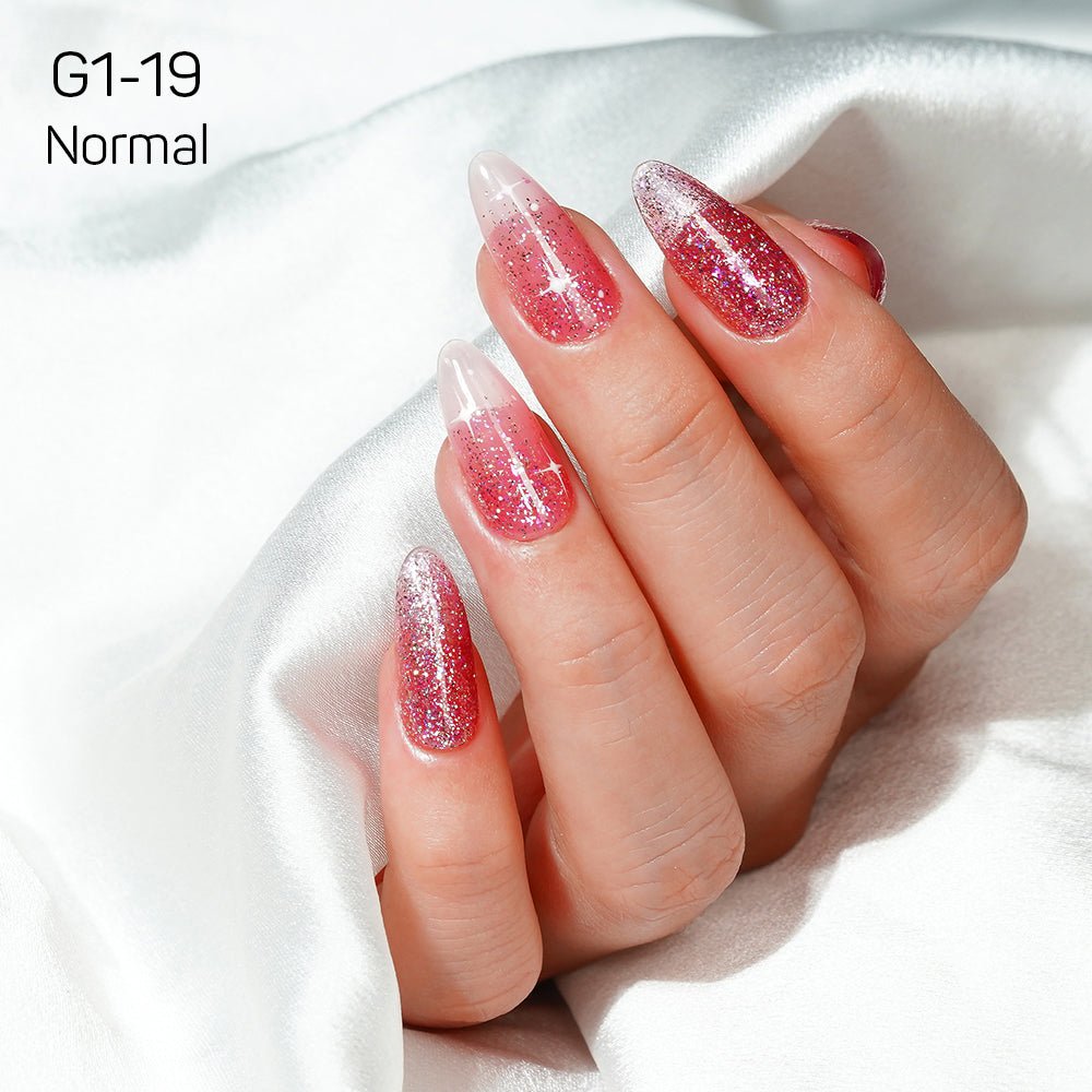 LAVIS Glitter G01 - 19 - Gel Polish 0.5 oz - Galaxy Collection - DTK Nail Supply
