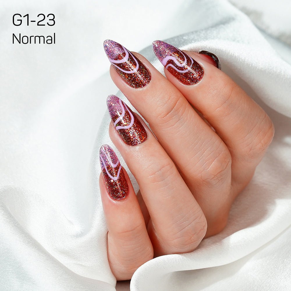 LAVIS Glitter G01 - 23 - Gel Polish 0.5 oz - Galaxy Collection - DTK Nail Supply