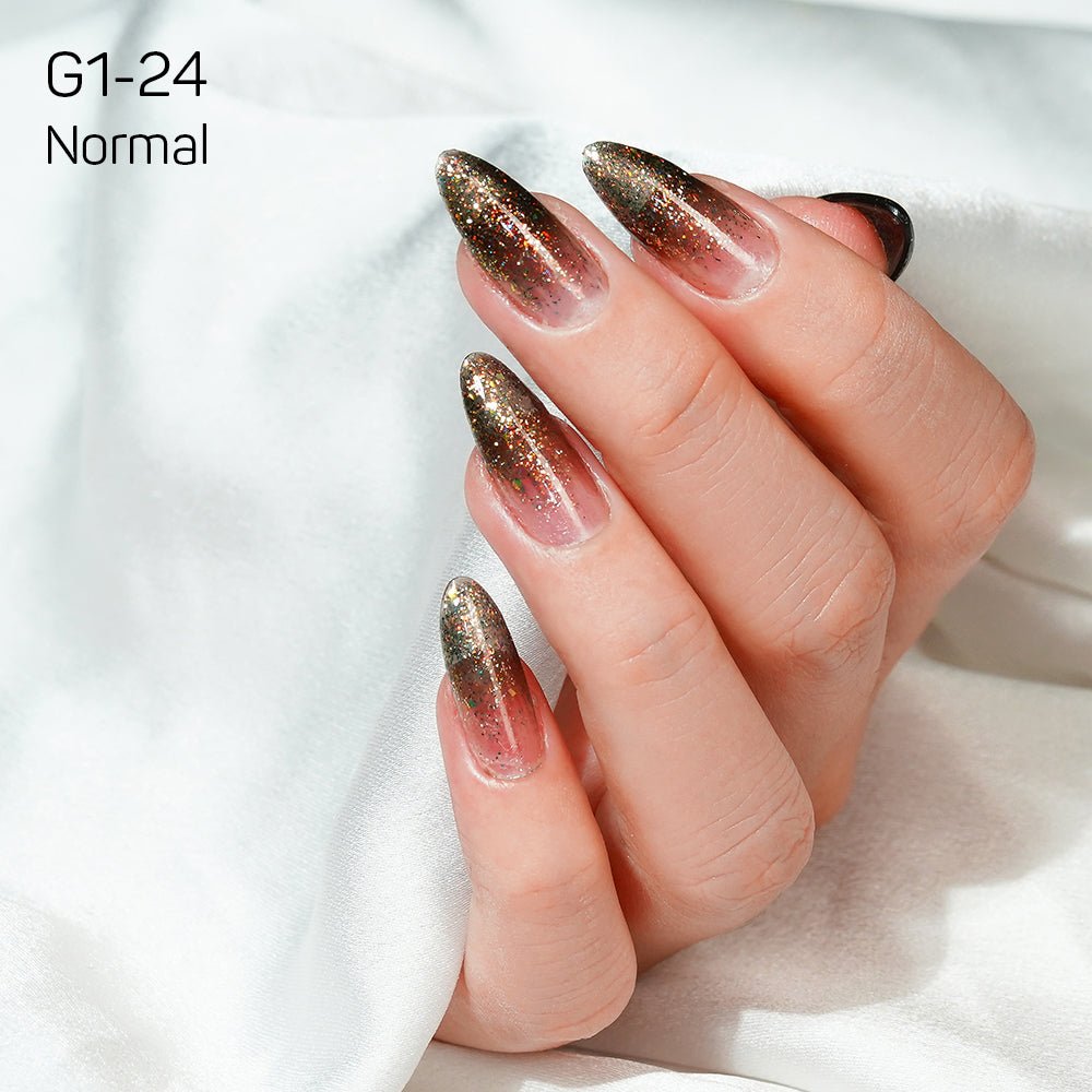 LAVIS Glitter G01 - 24 - Gel Polish 0.5 oz - Galaxy Collection - DTK Nail Supply