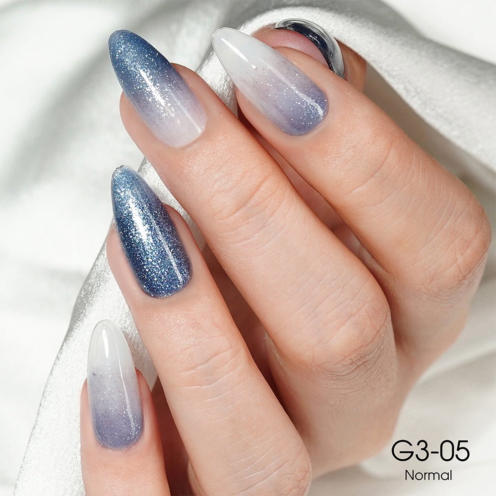 LAVIS Glitter G03 - 05 - Gel Polish 0.5 oz - Barbie Collection - DTK Nail Supply