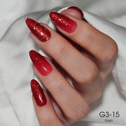 LAVIS Glitter G03 - 15 - Gel Polish 0.5 oz - Barbie Collection - DTK Nail Supply