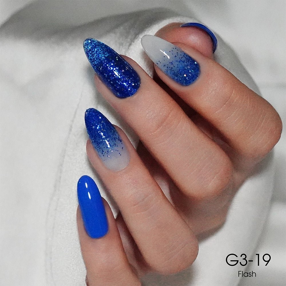 LAVIS Glitter G03 - 19 - Gel Polish 0.5 oz - Barbie Collection - DTK Nail Supply