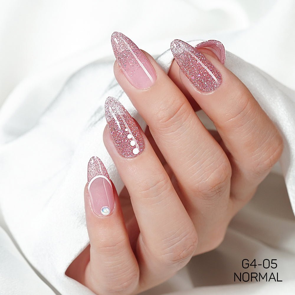 LAVIS Glitter G04 - 05 - Gel Polish 0.5 oz - Couture Collection - DTK Nail Supply