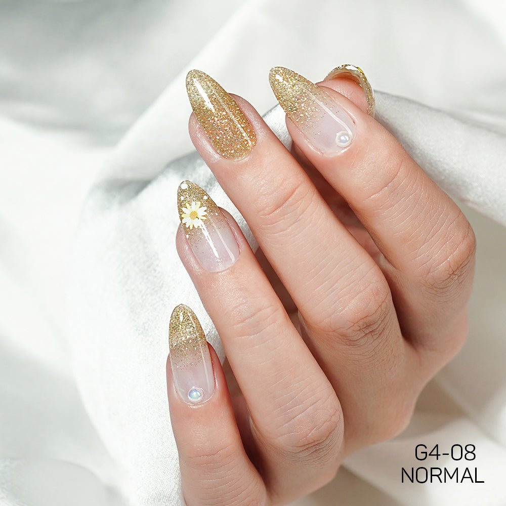 LAVIS Glitter G04 - 08 - Gel Polish 0.5 oz - Couture Collection - DTK Nail Supply