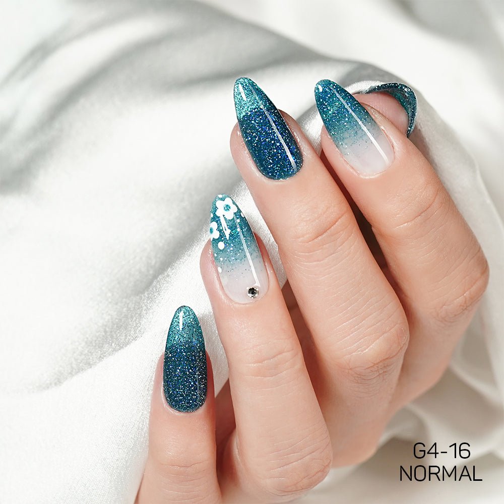 LAVIS Glitter G04 - 16 - Gel Polish 0.5 oz - Couture Collection - DTK Nail Supply