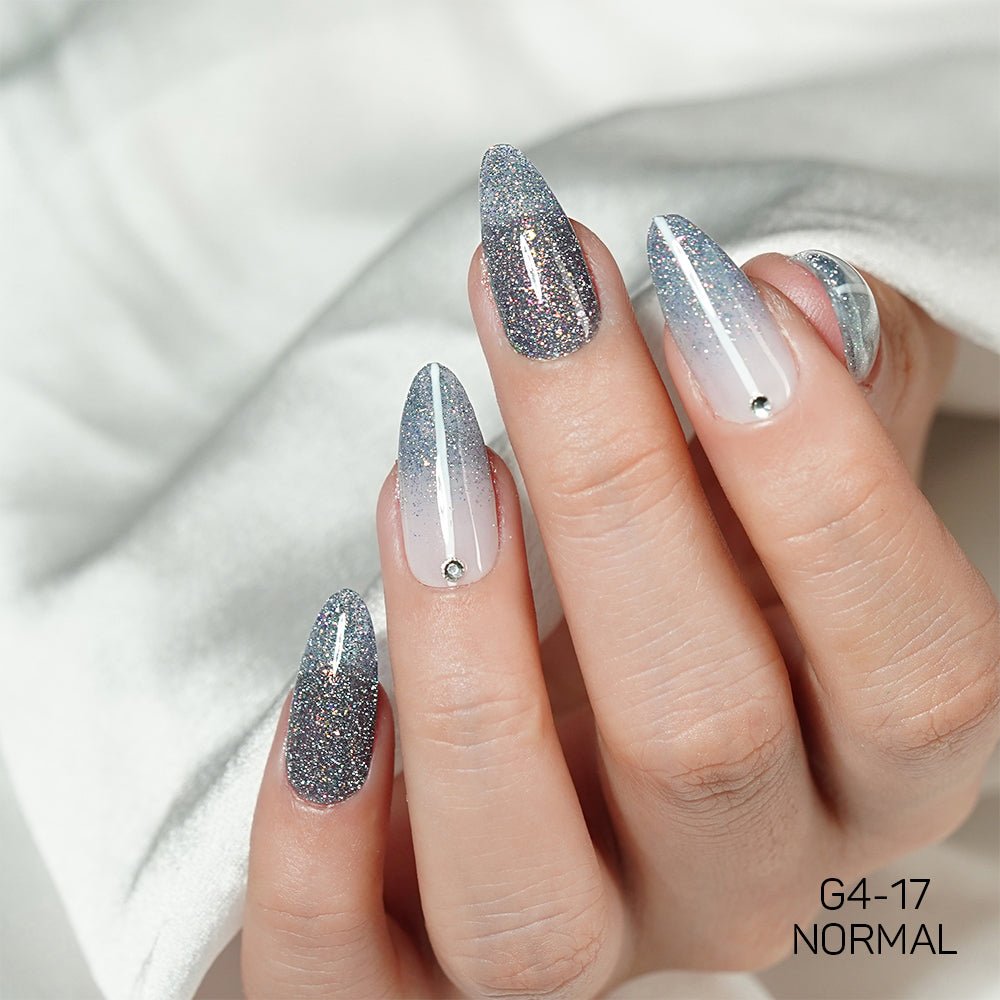 LAVIS Glitter G04 - 17 - Gel Polish 0.5 oz - Couture Collection - DTK Nail Supply