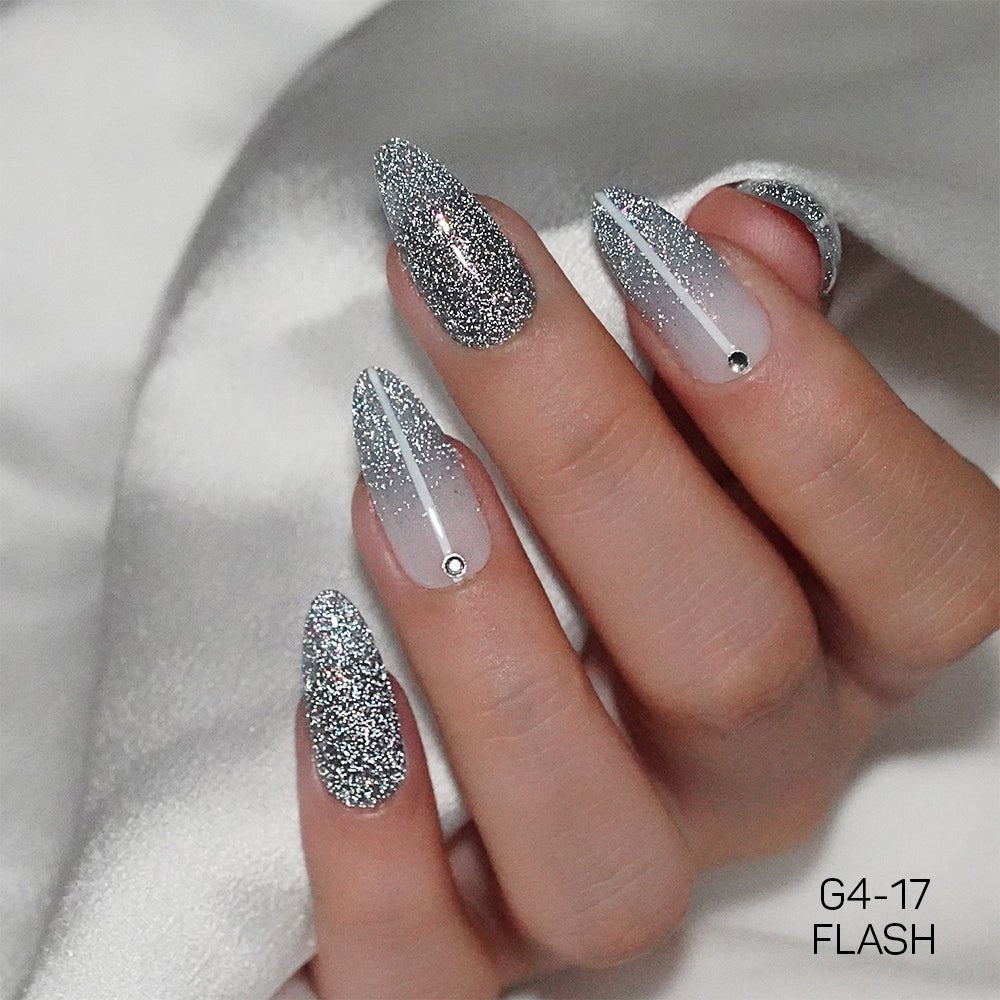 LAVIS Glitter G04 - 17 - Gel Polish 0.5 oz - Couture Collection - DTK Nail Supply