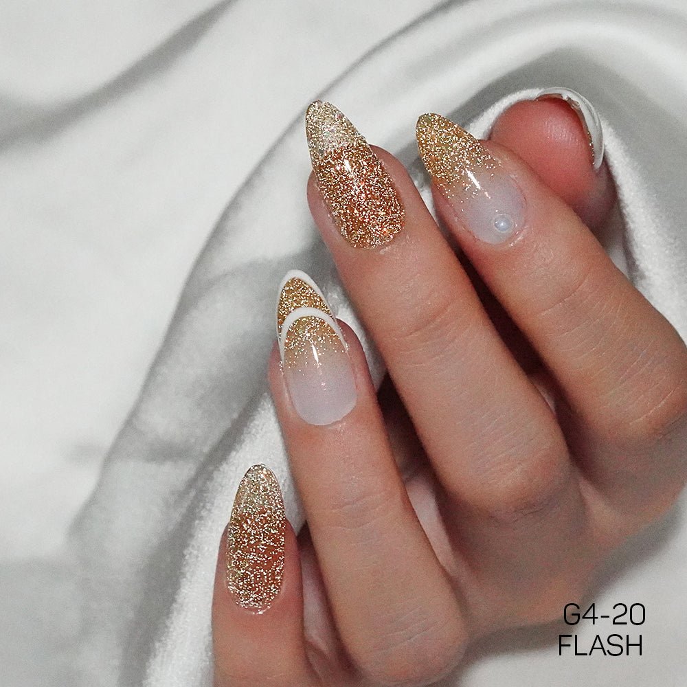 LAVIS Glitter G04 - 20 - Gel Polish 0.5 oz - Couture Collection - DTK Nail Supply