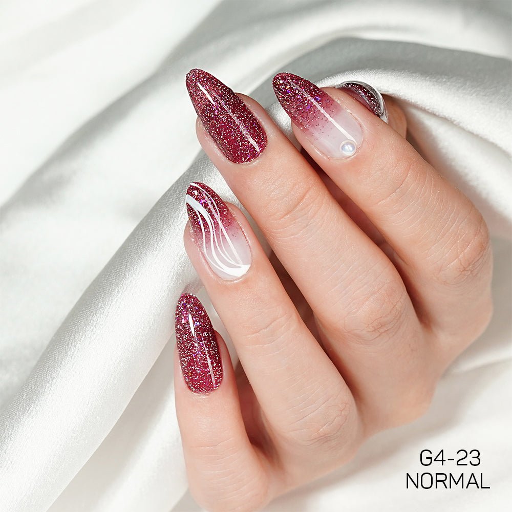 LAVIS Glitter G04 - 23 - Gel Polish 0.5 oz - Couture Collection - DTK Nail Supply