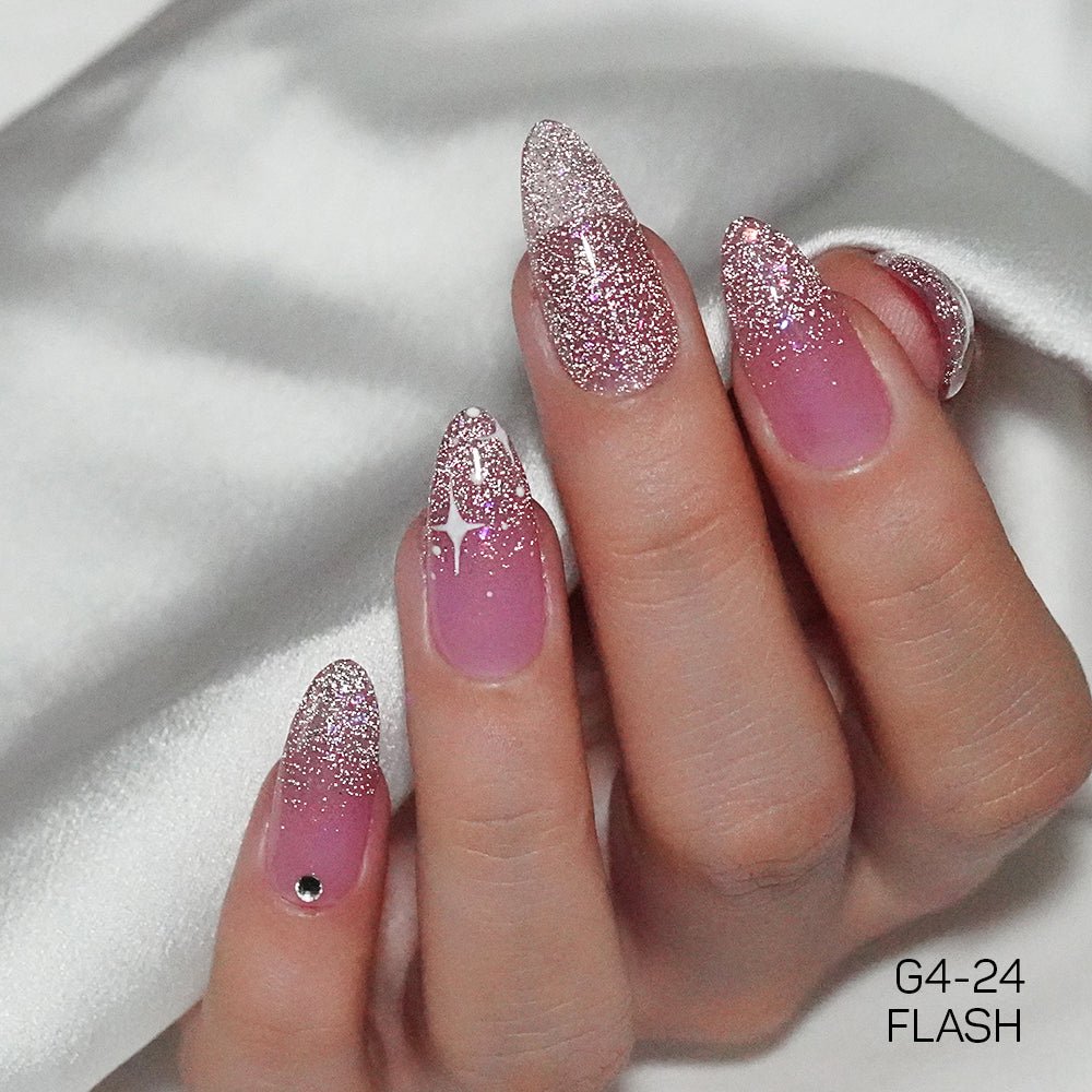 LAVIS Glitter G04 - 24 - Gel Polish 0.5 oz - Couture Collection - DTK Nail Supply