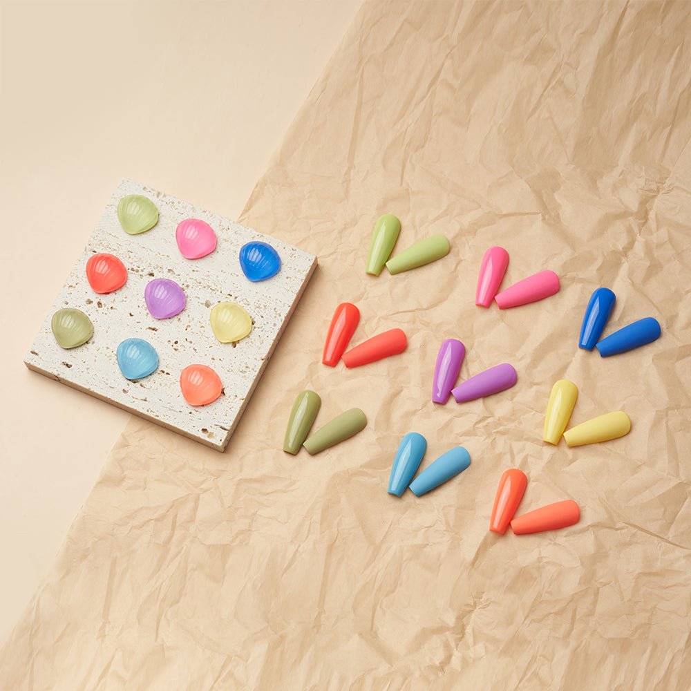 Lavis Holiday Collection: 7 Gel Polishes, 1 Base Gel, 1 Top Gel - WHEN IN TOKYO - 011; 032; 033; 034; 035; 036; 026 + BT - DTK Nail Supply