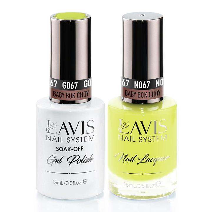 LAVIS Holiday Gift Bundle: 4 Gel & Lacquer, 1 Base Gel, 1 Top Gel - 026, 067, 034, 031 - DTK Nail Supply