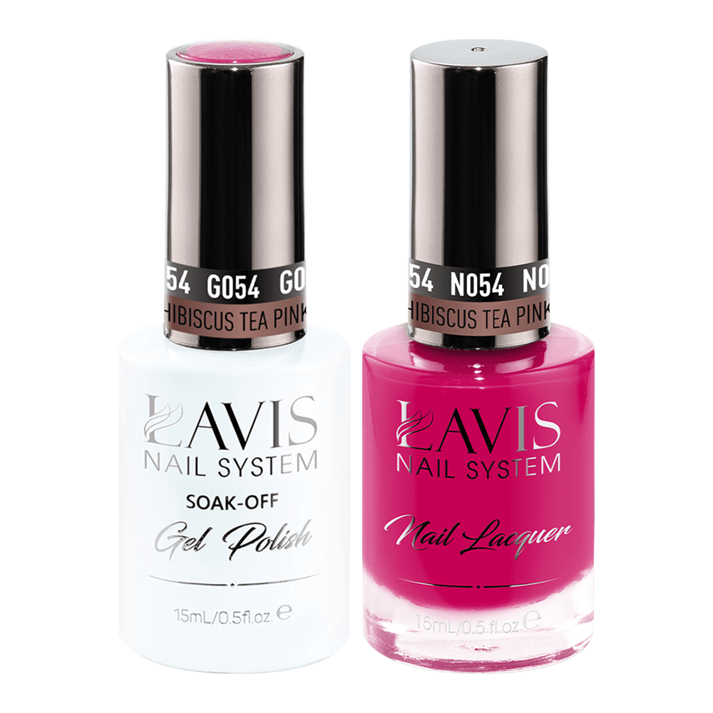 LAVIS Holiday Gift Bundle: 7 Gel & Lacquer, 1 Base Gel, 1 Top Gel - 054, 094, 095, 084, 083, 108, 079 - DTK Nail Supply