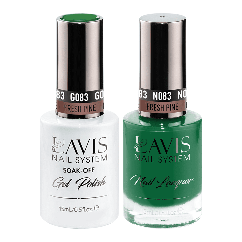 LAVIS Holiday Gift Bundle: 7 Gel & Lacquer, 1 Base Gel, 1 Top Gel - 054, 094, 095, 084, 083, 108, 079 - DTK Nail Supply