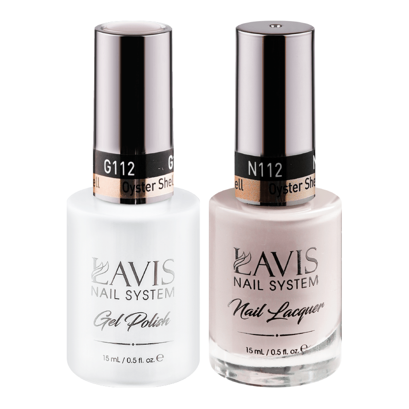 LAVIS Holiday Gift Bundle Set 1: 7 Gel & Lacquer, 1 Base Gel, 1 Top Gel - 109; 111; 112; 121; 118; 114; 110 - DTK Nail Supply