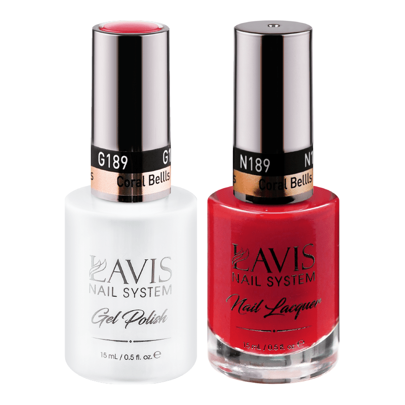 LAVIS Holiday Gift Bundle Set 11: 7 Gel & Lacquer, 1 Base Gel, 1 Top Gel - 181; 149; 161; 006; 189; 043; 170 - DTK Nail Supply