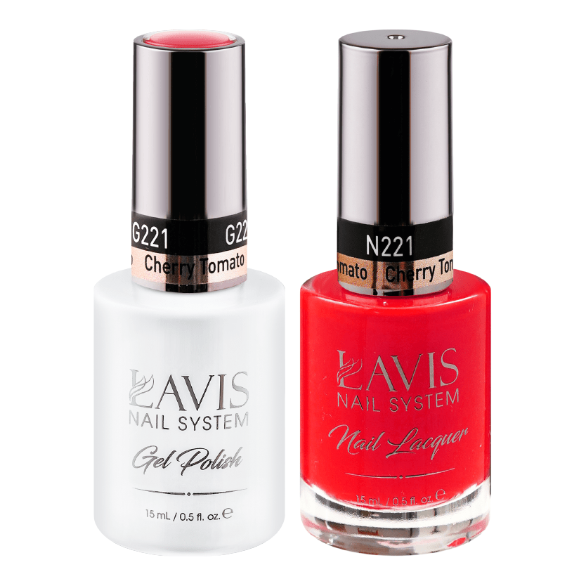 LAVIS Holiday Gift Bundle Set 12: 7 Gel & Lacquer, 1 Base Gel, 1 Top Gel - 216; 221; 176; 191; 171; 175; 185 - DTK Nail Supply
