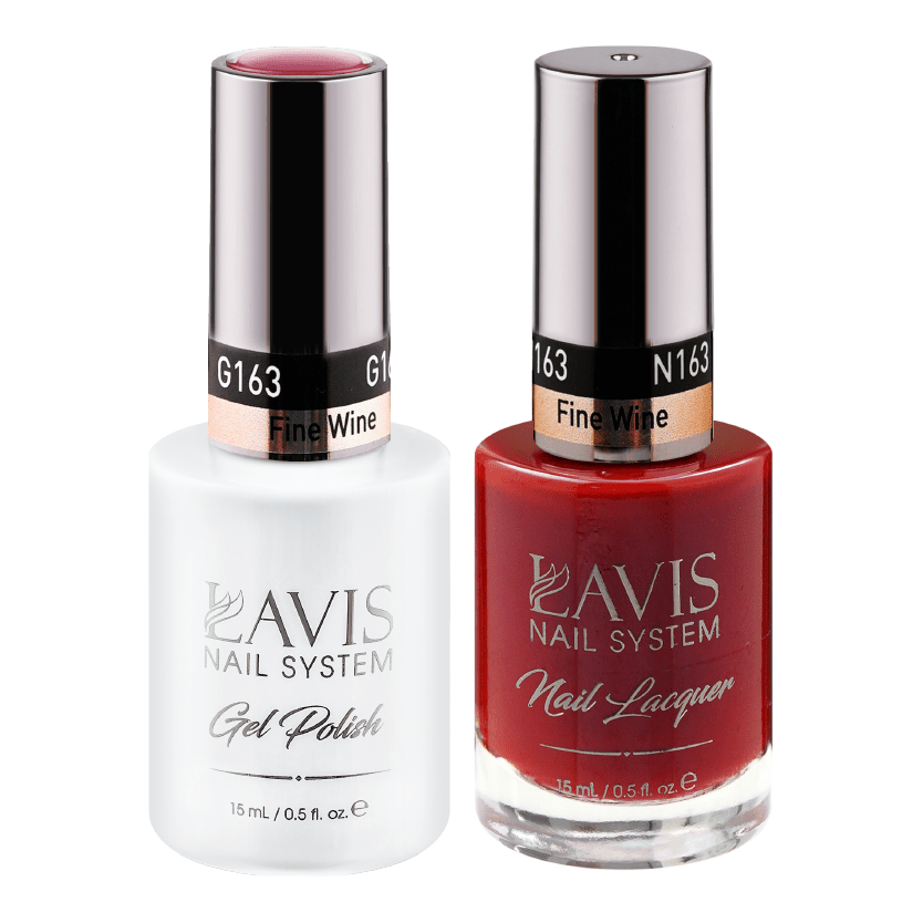 LAVIS Holiday Gift Bundle Set 13: 7 Gel & Lacquer, 1 Base Gel, 1 Top Gel - 163; 200; 180; 190; 140; 172; 186 - DTK Nail Supply