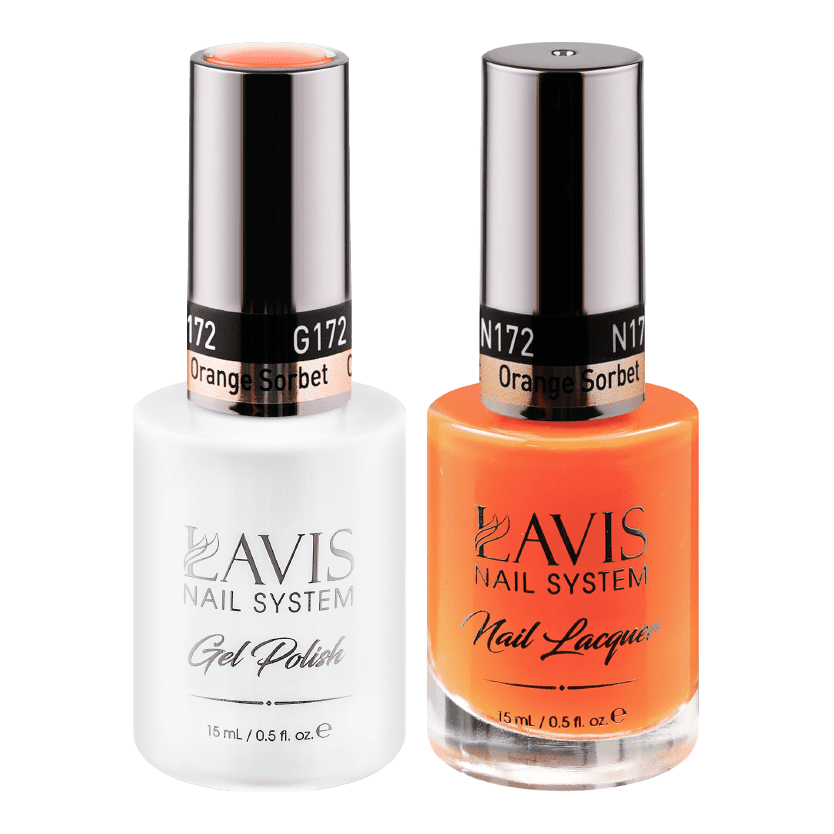 LAVIS Holiday Gift Bundle Set 13: 7 Gel & Lacquer, 1 Base Gel, 1 Top Gel - 163; 200; 180; 190; 140; 172; 186 - DTK Nail Supply